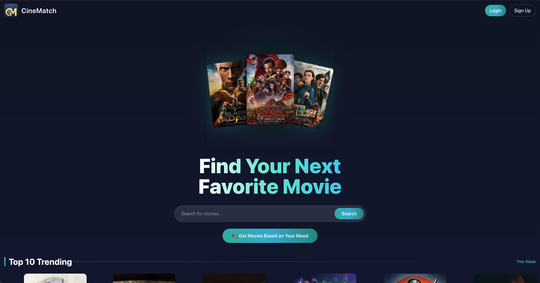 Cinematch product preview